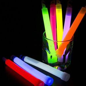 6 Inches Glow Stick With Hook Night Lights Luminous Signal Stick for Cycling Party Diving Camping