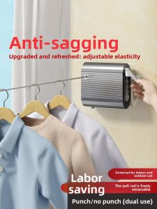 FALUYI | Retractable Indoor Drying Rope Space-saving Installation