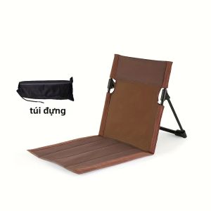 Ghế Xếp Dã Ngoại Có Tựa Lưng Và Túi Đựng Đồ Ghế Nghỉ Ngơi Ngoài Trời Cho Bãi Biển Vườn Sân Hiên Khung Hợp Kim Nhôm