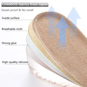 INEOO 1คู่ซิลิโคนหมอนรองเท้าเจลนิ่มพื้นเบาะส้นเท้าพื้นรองเท้าสำหรับรองเท้าเดือยครึ่งส้นปวดเพิ่มความสูงแผ่นรองรองเท้า