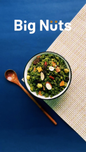 Big Nuts Matcha Greentea Granola 500g - Halal Certified