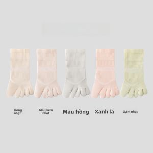 Tất nữ MiiOW ống giữa mỏng thoáng khí kháng khuẩn