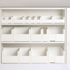 Kitchen Desktop Drawer Multi-Functional Storage Box Snack Organizer Rectangle Shaped Plastic Storage Container for Home Use