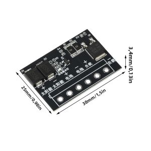 diymore | Bảng Điều Khiển Đèn Năng Lượng Mặt Trời DC 6-45V Bộ Điều Chỉnh Điện Áp Tự Động LED Cho Đèn Đường Mạch Tích Hợp TQFP