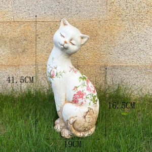 Đồ Trang Trí Ngoài Trời Cổ Điển Mèo Hoạt Hình Đồ Trang Trí Động Vật Vườn Sân Vườn Bàn Ăn Ngoài Trời Bàn Ăn Ngoài Trời
