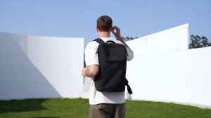 BANGE 2517-1 City Explorer Backpack | NEW ARRIVAL | Fit Laptop 15.6 inch and Tablet | (44x30x16cm) (24L) (0.85kg) | Premium Nylon Fabric | Anti-Theft Design | Quality Zipper | Waterproof Wear Resistant Travel Work Business Men Women Bag