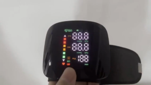 Automatic Wrist Blood Pressure Digital Monitor Voice Heart Rate Pulse High BP Monitor Machine