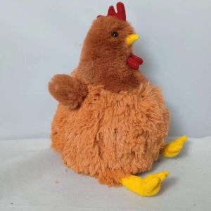 Bandai | 20cm New Cartoon Simulation Hen Plush Rooster Doll Toy CeileChckn Creative Plush Childrens Gift