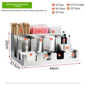 Stainless Steel Multi-use Storage Rack Set