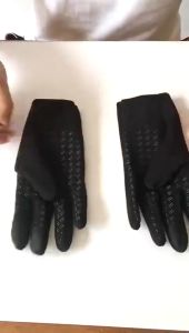 Sarung Tangan Motor Waterproof Dengan Zipper Touchscreen HP / Sarung Tangan Motor Anti Slip