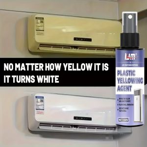 55ML Plastic Yellowing Spray Strong FormulaRemoves Oxidation DamageRestores Dull SurfacesSuitable for Air Conditioner Panels