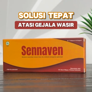 Sennaven Daun ungu dan Daun Sena 30 kapsul Herbal terlaris di lazada efektif sembuhkan wasir dan ambeien