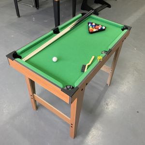 Mini billiard table for Kids wooden with tall feet pool table set taco billiards billiard table set