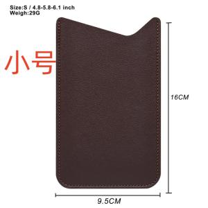 Ốp Lưng Điện Thoại Di Động Chống Sốc Cho Huawei Honor Vivo Apple 15Promax Vỏ Bảo Vệ Bằng Da PU Mềm Màu Trơn Cho Nam