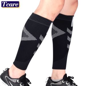 1 Pair Sports Calf Compression Sleeves Leg Compression Socks for Runners Shin Splint Varicose Vein Calf Pain Relief