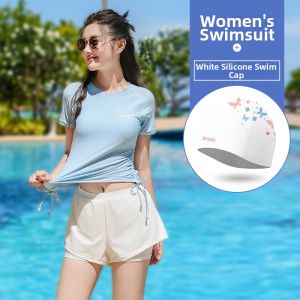XTEP | Slimming Conservative Two-Piece Swimsuit for Girls