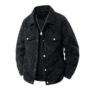 LIEYAN | Printed Business No-iron Corduroy Thick Jacket