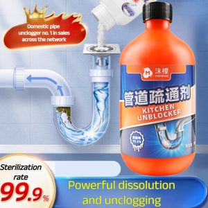 Pipe Unclogging Agent Powerful Dissolving Sewer Toilet Toilet Clogged Kitchen Grease Cleaning Magic Tool强力管道疏通剂