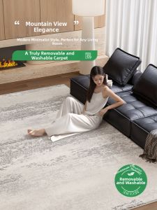 ZHUOYI | Washable No-Wash Wipeable Luxurious Customizable Mat