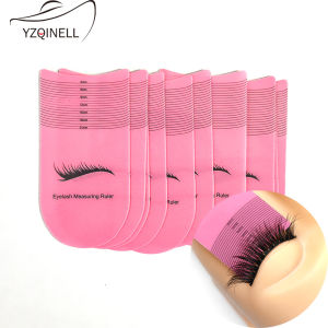 20 Chiếc Mềm Mi Đo Thước 3-21 Mm Nối Dài Công Cụ Tăng Trưởng Làm Đẹp Phụ Kiện Trang Điểm Cho Lông Mi