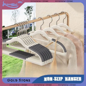 Anti Slip Hanger Plastic Non Marking Hanger Clothing Rack Drying Rack for Clothes Dormitory Bedroom Wardrobe Household Goods