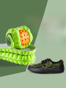 XIANZHAO | Miếng lót giày nam dùng cho huấn luyện quân sự đế mềm thoải mái chống sốc tăng cường lưu thông khí giảm đau chân