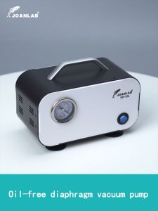 JOANLAB Oil-free Diaphragm Vacuum Pump Laboratory Filter Pump Portable Negative Pressure Pump Adjustable Pressure Lab Equipment