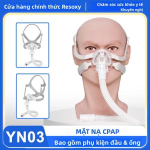 Mặt Nạ CPAP YUWELL Dạng Đeo Mũi Với Dây Đeo Đầu Miếng Đệm Silicon Dành Cho Chứng Ngưng Thở Khi Ngủ Phù Hợp Với Nam/nữ Chống Ngáy OSAHS OSAS