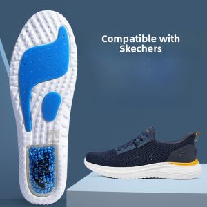 LINGMIAO | High Elasticity Shock Absorption Thickening Insoles for Mens Running Shoes