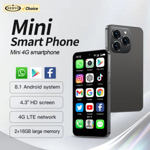 SERVO 17SE Mini Smartphone 4G LTE Android System Google Play 2GB+16GB 13MP Camera OTG WiFi Hotspot 4.3" Display Cute Smart Phone