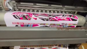 XRM RS 125 carb Gas tank sticker decals (kobe)