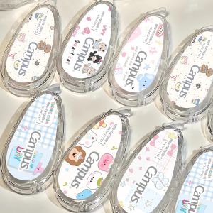 KOKUYO Student Correction Tape Set Small Clear Girls Original Paper Color High Aesthetic Value Affordable 8m Correction Tape