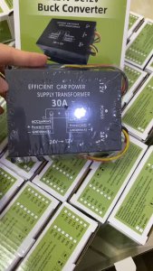 Bộ Đổi Nguồn 24V - 12V Dành Cho Xe Tải - Lắp Loa Sub Ô TôMàn Hình Android - Công Suất 10A