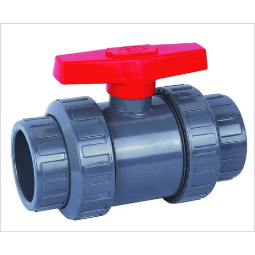 PVC DOUBLE UNION BALL VALVE 1 1 2