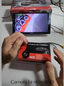 Camera Lùi Ô Tô Chuẩn AHD Góc Rộng 170° – Camera Lùi Nhấn Chống Nước IP67 Cho Xe 4–7 Chỗ Hình Ảnh Siêu Nét