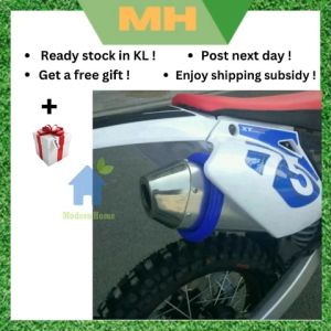 Universal Motorcycle Silicone Guard Anti-hot Exhaust Protector Can Cover For KTM Yamaha Honda Kawasaki Suzuki 250 350 45