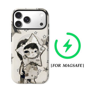 Star Child Sketch For Magnetic Phone Case for IPhone 17 16 15 14 13 Pro Max Plus Single Double-layer tough Case