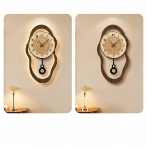 CTYLIGHTZ | Retro Style Creative Glowing Silent Wall Clock