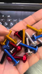 Lagi Promo Baut Visor Baut Winshield  Warna Merah Gold Silver Biru Hitam