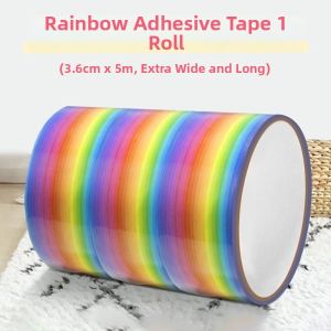 Colorful Stress Relief Girls Gel Ball Tape 6.0cm