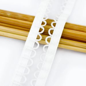 5/10/20M 15mm Elastic Band U-wave Lace Trim Nylon Ribbon for Sewing Dress Decoration Wedding DIY Garment Craft Accessory
