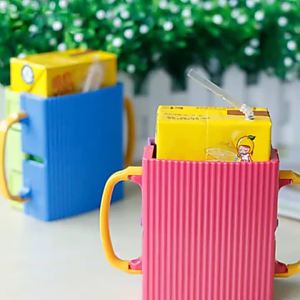 Diimport dari Jepun inomata Pemegang Cawan eskopik Kanak-kanak Cawan Minuman Ber Cawan Kalis Tumpahan Susu dengan Cawan Kalis Bocor Pemegang