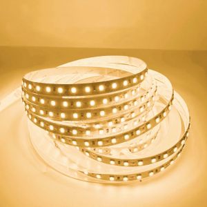 DC12V/24V SMD2835 LED Strip 0.5m-10m 240LEDs/M High Density Dimmable Flexible Tape for DIY TV Backlight Bedroom Background Decor