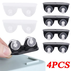 4Pcs Universal Self Adhesive Mini Caster Wheels for Storage Box Pulley Trash Can Home Silent Heavy Duty Mini Caster Wheels