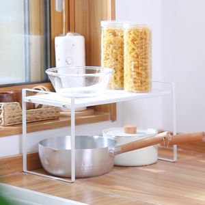 DWELLOGI | Stackable Kitchen Shelving / Organiser Rack