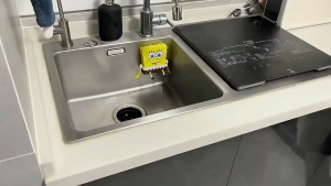 CUCI SPONGEBOB HANGER GANTUNGAN Rak Pengering Spons BUSA SABUN Piring GELAS MANGKUK BILAS Kartun Dapur Wastafel Sponge Cuci Piring TEMPAT WADAH PERLENGKAPAN RUMAH HOME Spons Cuci Piring Rak Wastafel Kartun Sponge Untuk Dapur SPON ANAK TANGAN MANDI