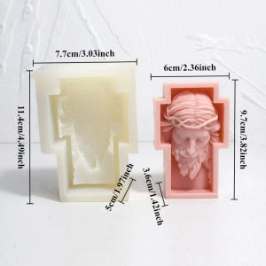 Khuôn Nến Silicon 3D Nổi Hình Chân Dung Người Châu Âu Khuôn Làm Thủ Công DIY Bằng Nhựa Resin Xi Măng Quà Tặng Trang Trí Nhà Cửa