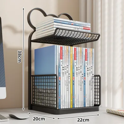 WUBUWEI | Space-Saving Multi-Layer Bookshelf