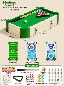 KAKABEIER | Educational Kids Mini Pool Table Gift