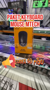 Keyboard Mouse Usb Komputer M-Tech Stk 01